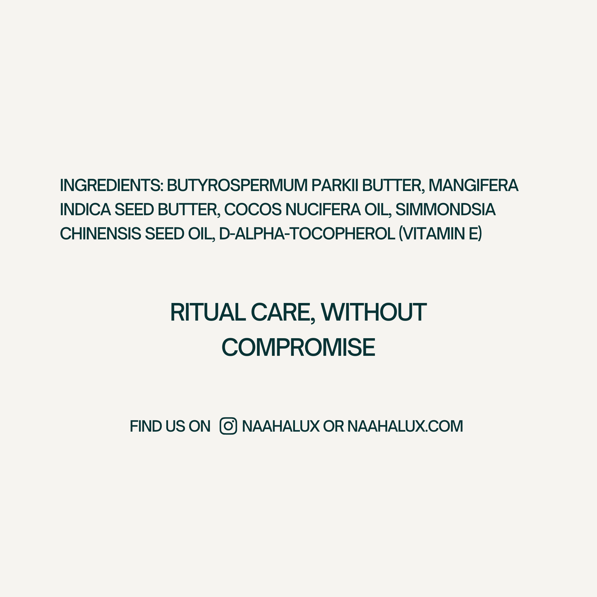 Unscented Body Butter